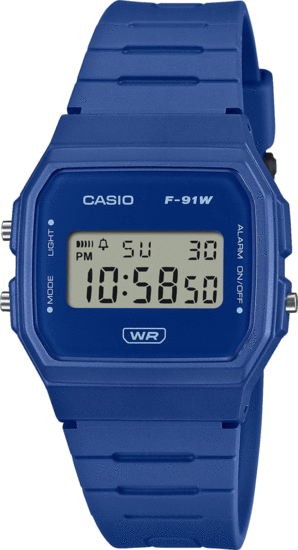 CASIO COLLECTION F-91WB-2A1EF