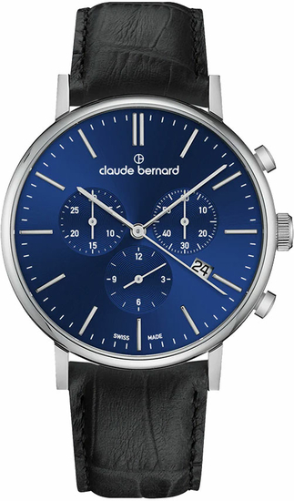 CLAUDE BERNARD Slim Line Chronograph 10258 3 BUIN