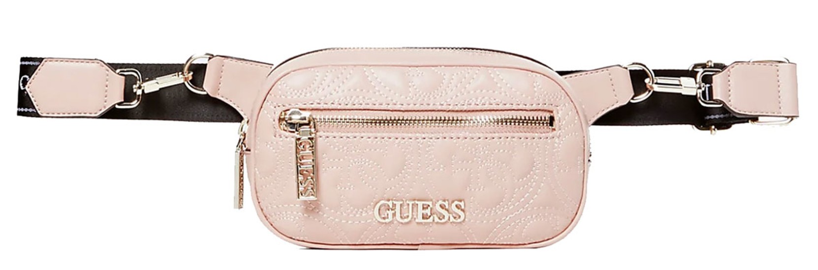 guess logo belt bag