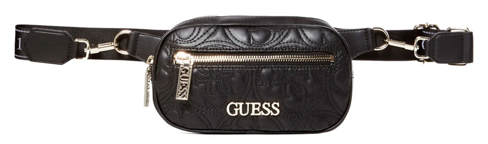 guess logo belt bag