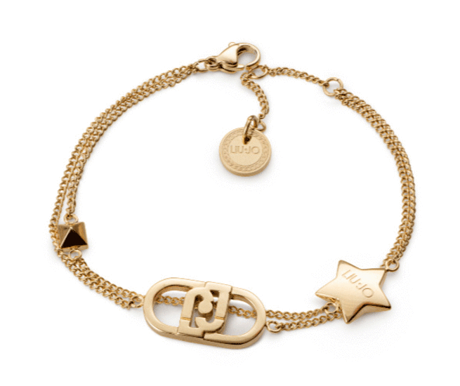 Liu Jo Multi-Strand Bracelet with Logo LJ2205