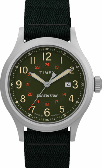 TIMEX Expedition North Sierra 40mm Recycled Materials Fabric Strap Watch TW2V65700