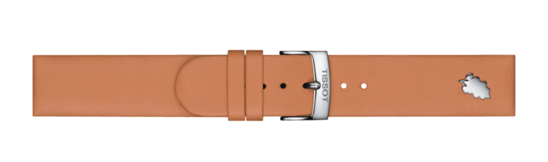 Tissot Official Brown Leather Strap Lugs 18 mm T852.047.750