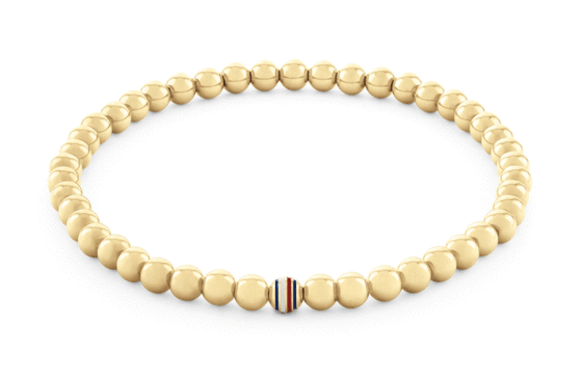 Tommy Hilfiger Gold-Plated Signature Bead Bracelet 2780938